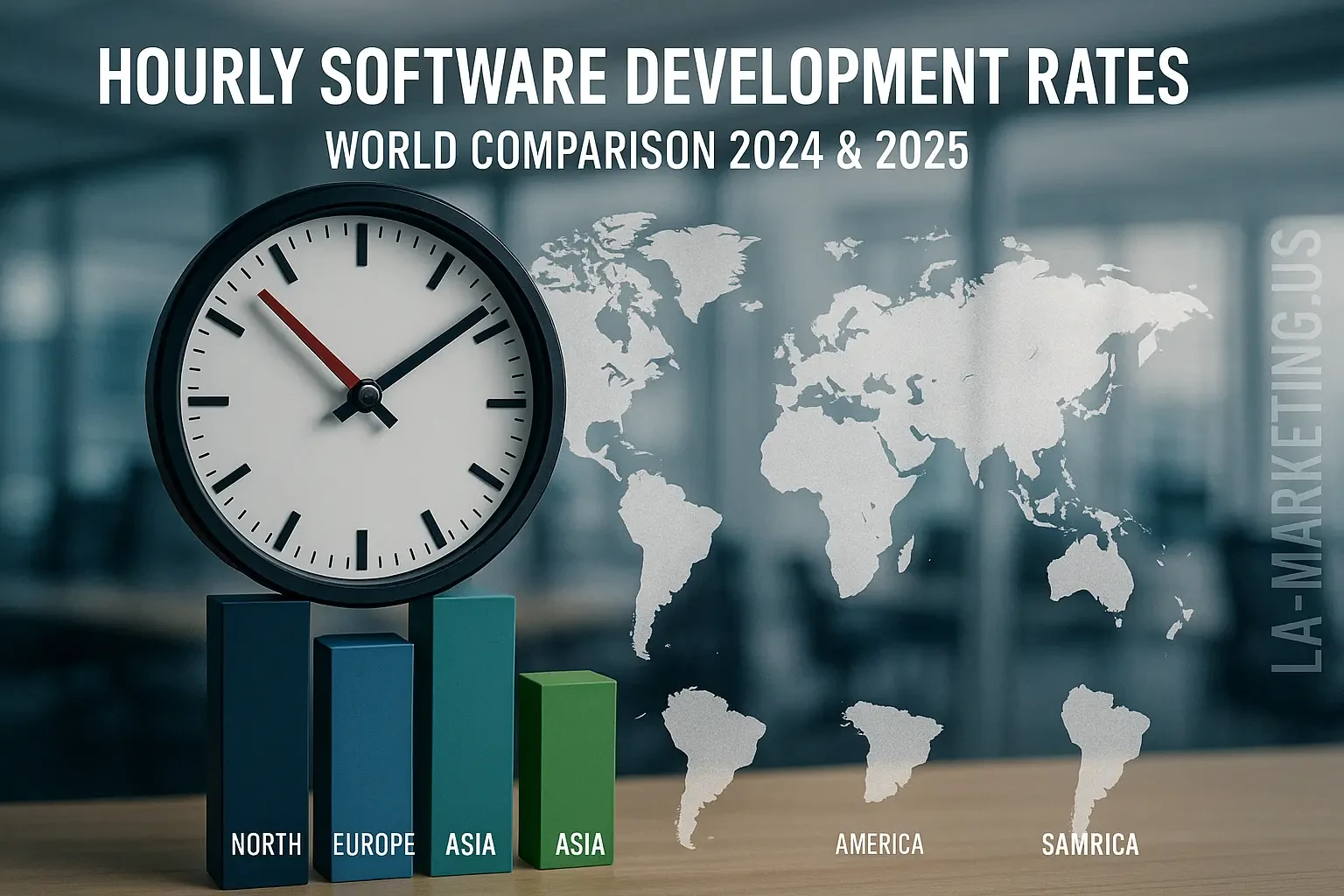 Почасовая ставка разработки программного обеспечения: мировое сравнение 2024 год