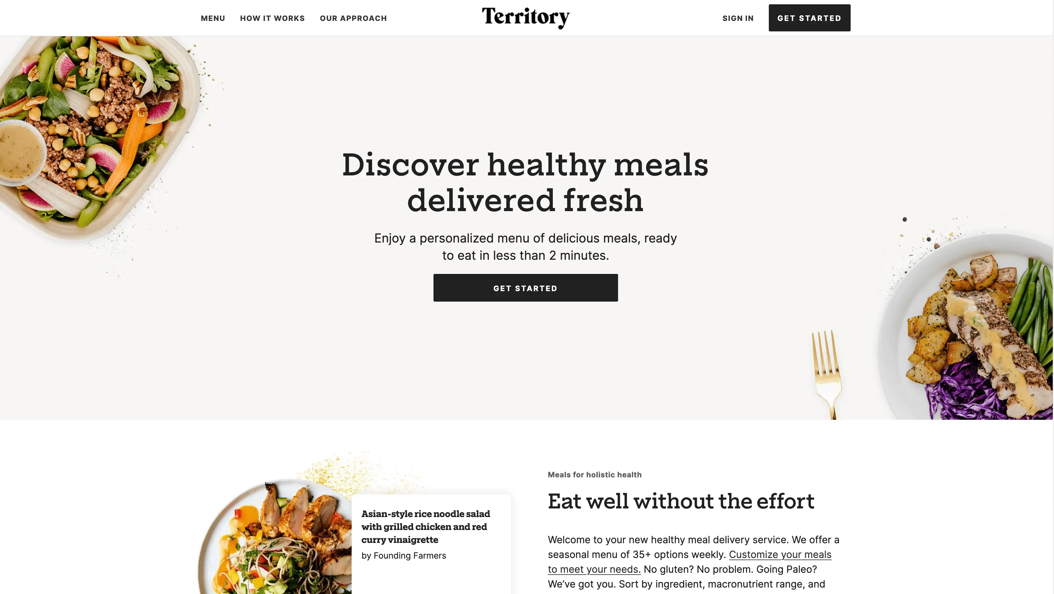 Territory Foods is a premier provider of healthy