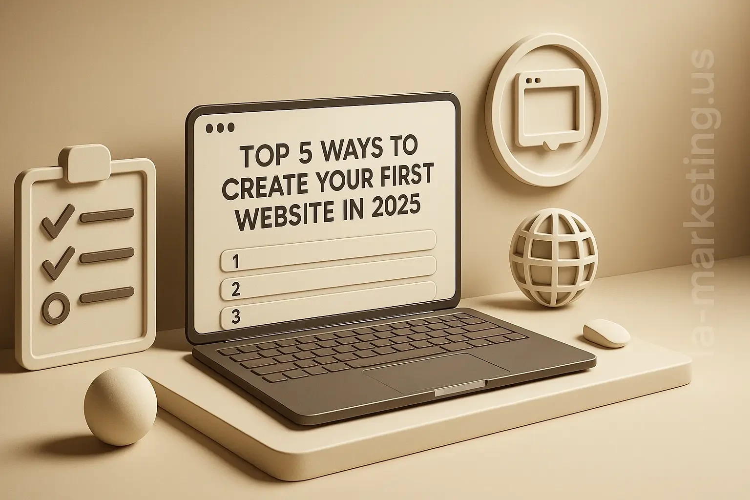 Top 5 Ways to Create Your First Website in 2025